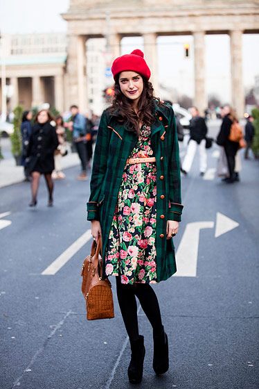 mini dress with floral prints for female winter outfits