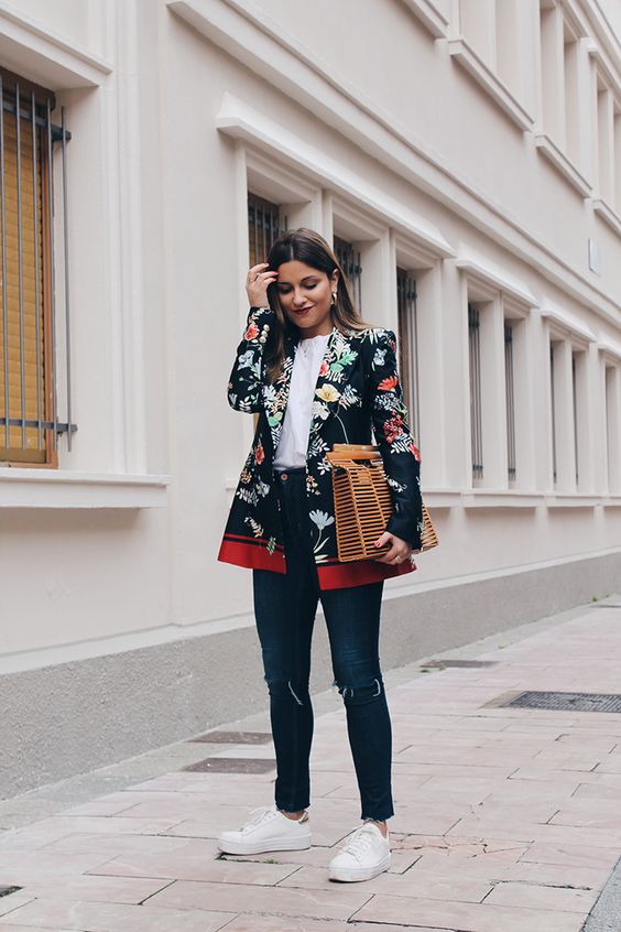 fashionable at work with boho chic outfit