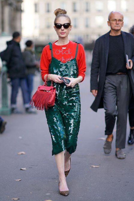 emerald nad red colors in your fashionable color clashing outfit