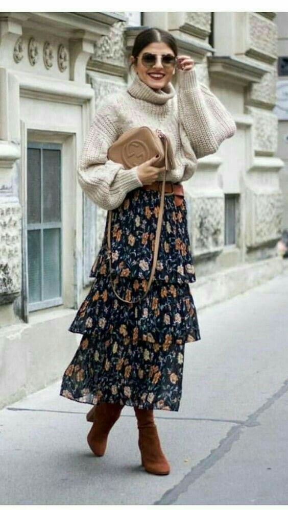 Winter Boho style