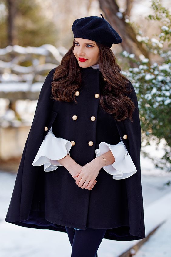 Winter Cape Coat