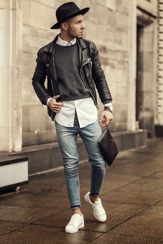 modern urban style in college outfit 