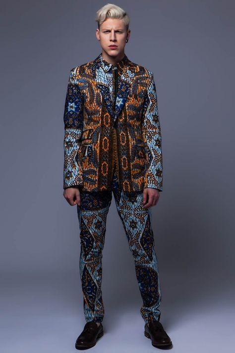 bohemian prints all over your suits