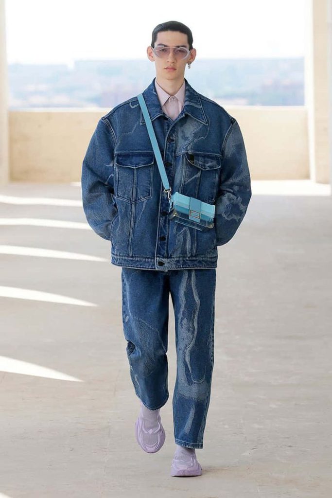 men's pastel clothing to complete denim style