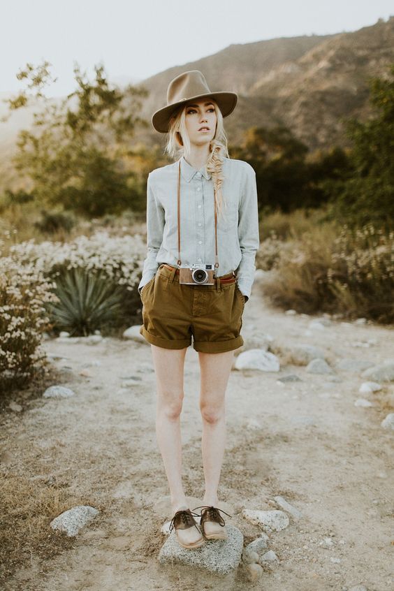Get Chic Ensemble with Shorts and Shirt
