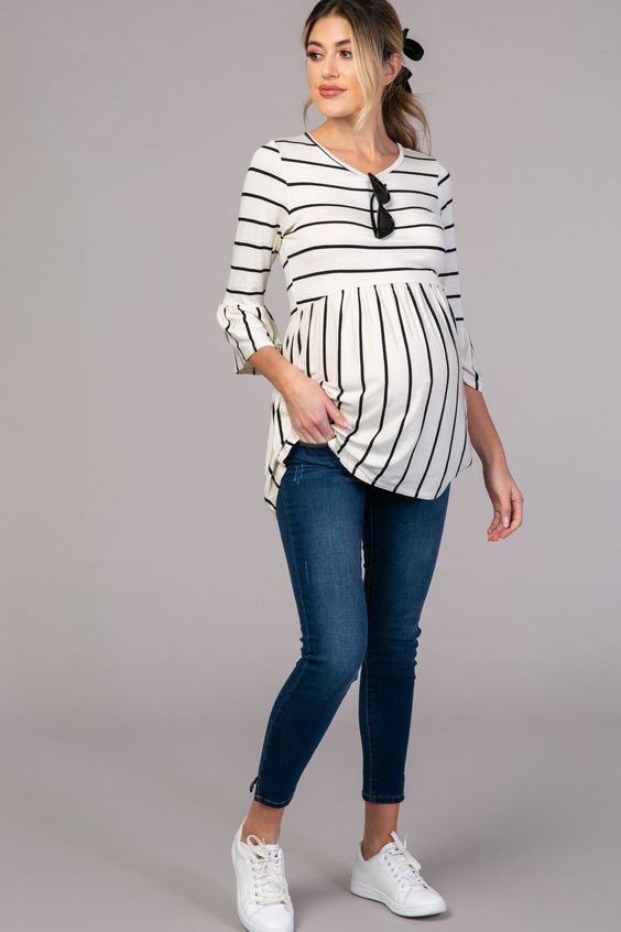 Fashionable Maternity Skinny Jeans