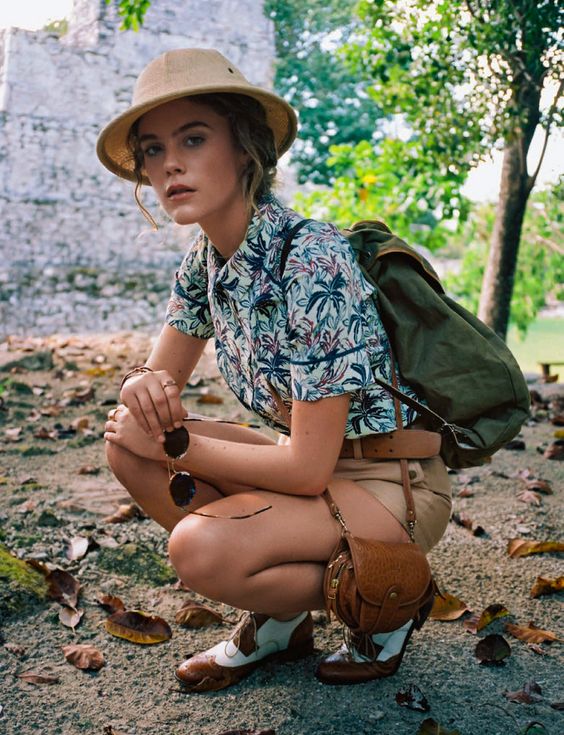 Safari Style with Tropical Shirts