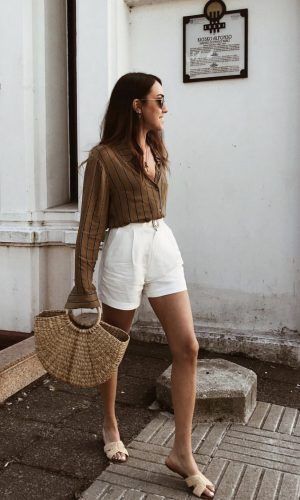 shorts in bohemian style