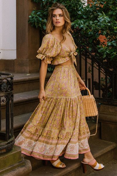 Bohemian Two-Piece Dress
