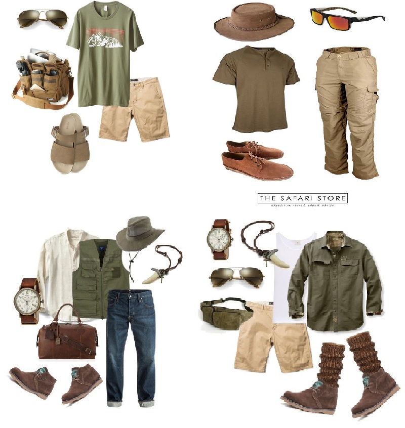 modern safari outfits for outdoor style