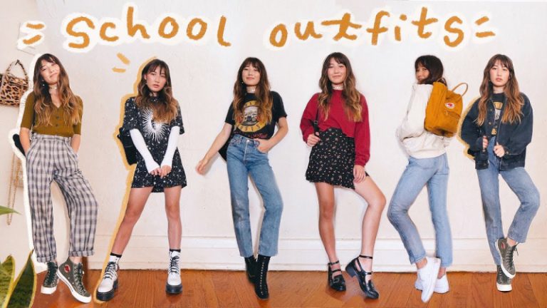 Simple and Comfy Outfits for School to Look Fashionable [20 Outfit Ideas for School]