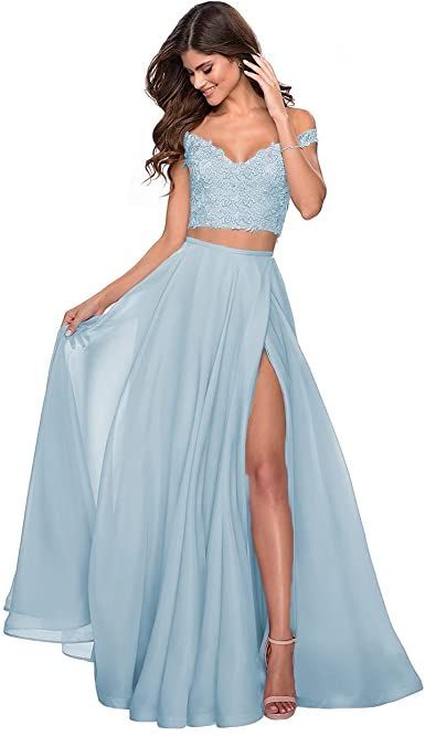 Two-Piece Prom Dress