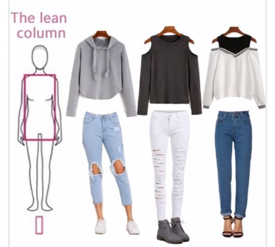 Fashion style that appropriate for rectangle body shape