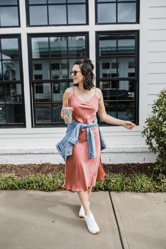 Simple Layering with Denim Jacket