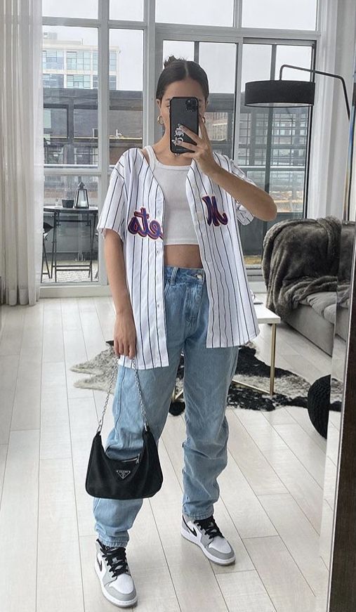 Baseball Jersey Outfit Style