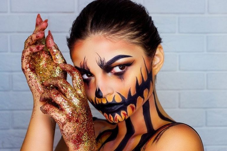 17 Pretty Halloween Makeup Ideas for Trick and Treat Party