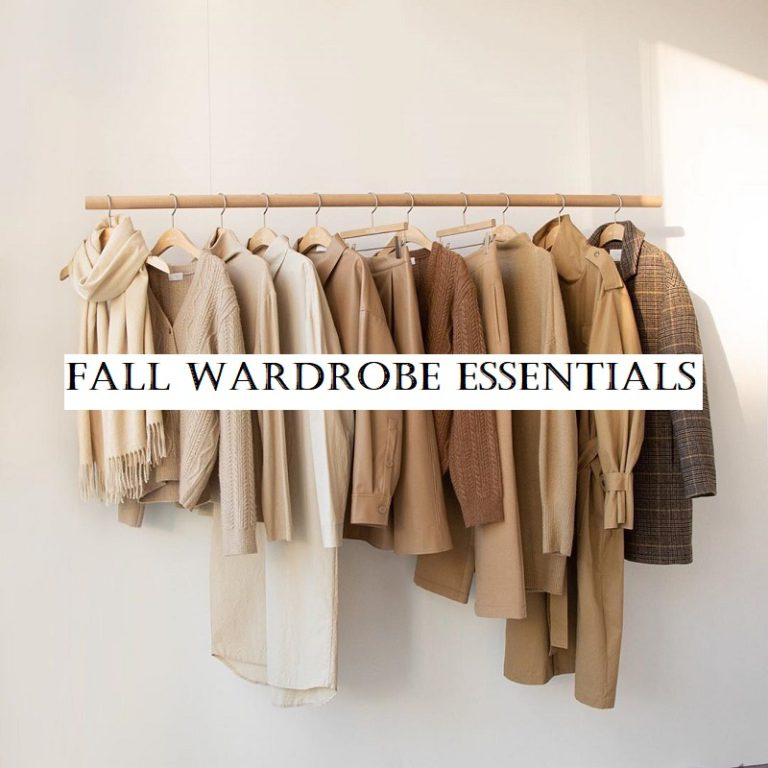 25 Must-Have Basic Checklist in Fall Wardrobe Essentials for Ladies