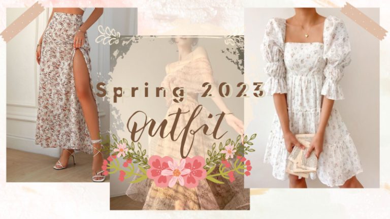 Spring 2023 Outfit Ideas in Girly Style